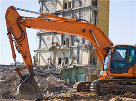 Wheeled excavator