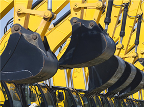 Wheeled excavator