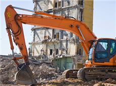 Wheeled excavator
