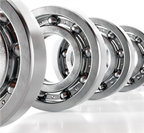 Fully loaded cylindrical roller bearings