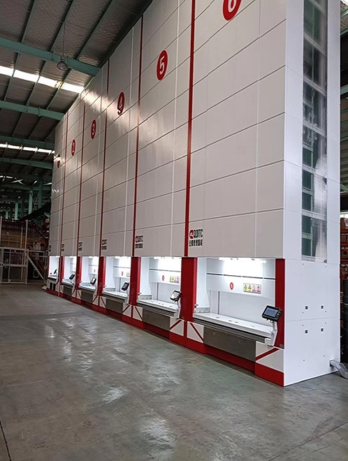 The working principle of Vertical Lift Storage