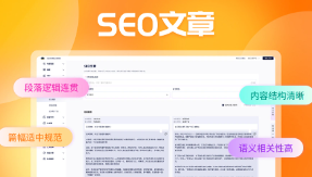 通过文章做关键词排名，对网站流量起到举一反三的作用